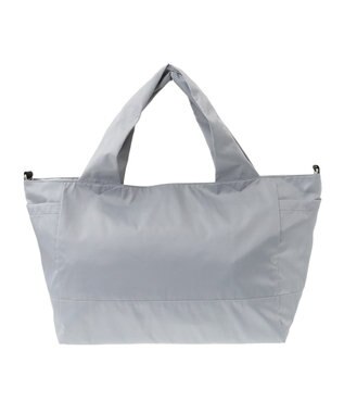 Green Parks ・ＱＵＯＮ　シャイニービッグボストンショルダー Light Gray