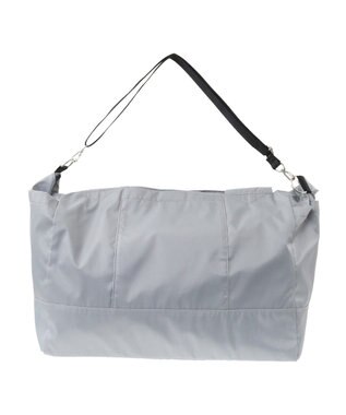 Green Parks ・ＱＵＯＮ　シャイニービッグボストンショルダー Light Gray
