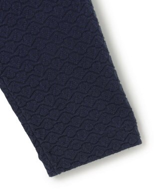 JOSEPH HOMME 新型【洗える】ヴィスコースリンクス 　ニットジャケット ネイビー系