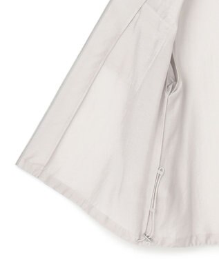 ICB 【洗える】リヨセルナイロンワッシャー ノーカラーブルゾン トープ系