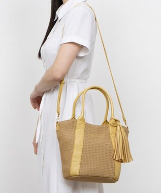 CLATHAS アナナス 2wayバッグ ベージュ