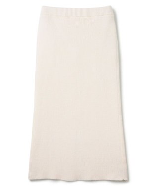 BEIGE， COME / タイトスカート White