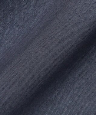 ICB 【洗える】 ドレープスラブデニム ワイドパンツ インディゴ系