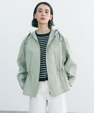 UNFILO ドロスト フーディブルゾン