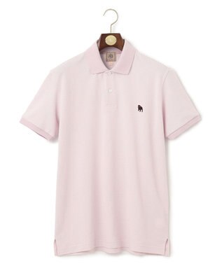 J.PRESS MEN 【大人気】アメリカンコットン鹿の子ボーダー バックブルポロシャツ