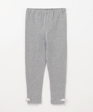 ANY KIDS フルレングス レギンス 杢グレー