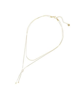 earth music&ecology 【ステンレス】Ｙ字ネックレス Silver