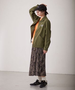 J.PRESS YORK STREET 【WOMEN】エアリープリーツ デザインスカート ブラック系5