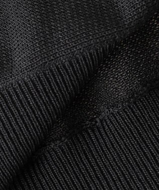 uncrave シアーニット ドルマントップス ブラック