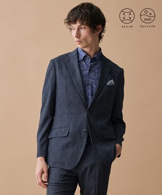 JOSEPH ABBOUD 【通気性/清涼/軽量/ストレッチ】クールピケストレッチジャケット