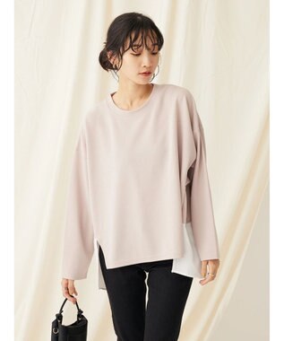 CRAFT STANDARD BOUTIQUE 布帛切替デザインプルオーバー Beige