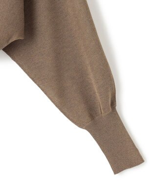 uncrave シアーニット ドルマントップス モカ