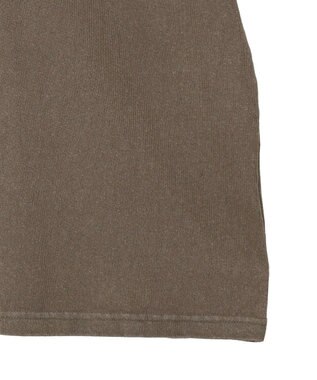 Green Parks スティッチ／ウ゛ィンテージ風ピグメントＴシャツ Brown