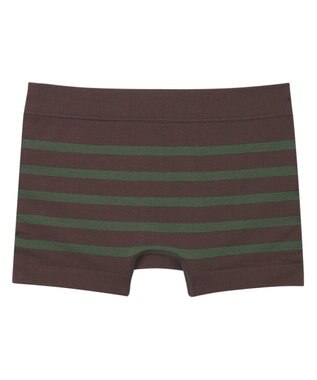 une nana cool S～LLまでワンサイズ設計 びよ～んと伸びるショーツ B4N ボーダー BR