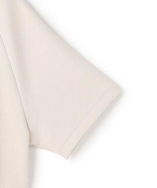 UNFILO L BEAUTY FORM JERSEY light バックZIP プルオーバー グレージュ