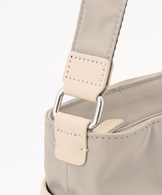 Y'SACCS アシメファスナーポケットショルダー ベージュ