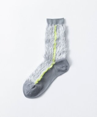 TRICOTE サイドラインフェイクファーソックス