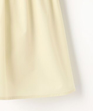 ANY SIS フレアペプラム シャツ ライトイエロー