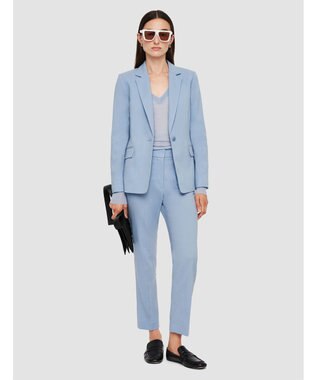 JOSEPH テーラリングクレープ　シングルブレストジャケット Faded Sky