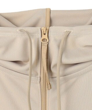 UNFILO ラッシュガード ペプラムフーディ ベージュ