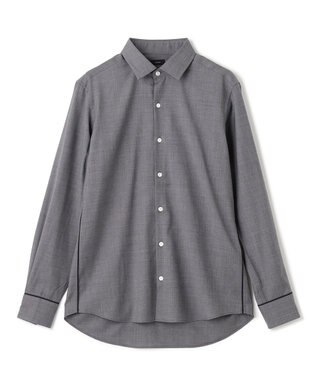 JOSEPH HOMME ACTIVE TROPICAL WOOL SHIRT ライトグレー系