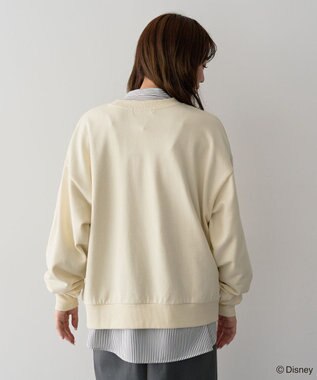 Green Parks ミッキー＆フレンズ／裏毛プルオーバー Ivory