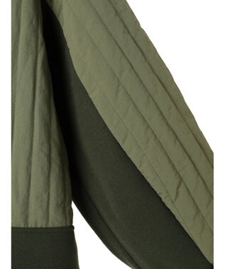 AMERICAN HOLIC キルポカ異素材Ｍｉｘロングコート Khaki