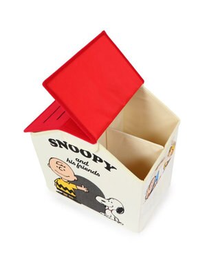 PET PARADISE スヌーピー 赤屋根 収納ボックス 赤