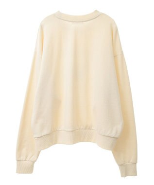 Green Parks ミッキー＆フレンズ／裏毛プルオーバー Ivory