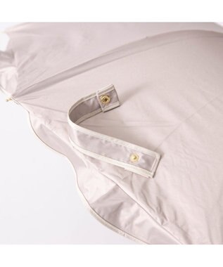 UNBILLION カシュネ cachenez / 【晴雨兼用】【日傘】 【UV カット率99.999.9％以上】PUへプラムトップレス折りたたみ傘 ダークベージュ