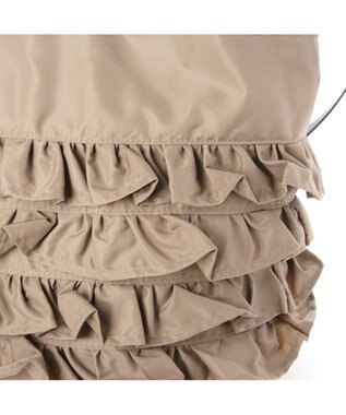 UNBILLION カシュカシュ cachecache / ナイロンフリル2wayトートバッグ ベージュ