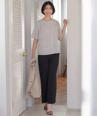 J.PRESS LADIES S BREEZE COOL トロ テーラード ジャケット ベージュ系