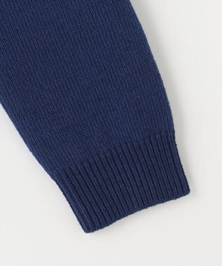 JOSEPH ABBOUD 【WEB/一部店舗限定】コットンバルキーニットブルゾン サックスブルー系