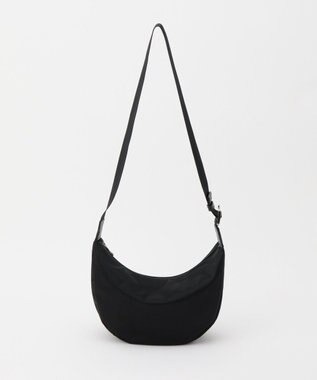 russet 《3/4～価格改定》クラウズナイロンラウンドショルダーバッグ (CE-1327-WEB) Black2