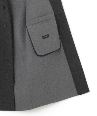 JOSEPH HOMME DOUBLE FACE CASHMERE CHESTER FIELD COAT グレー系