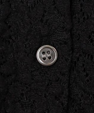 組曲 S 【先行予約・WEB限定】フラワーチュールブラウスライク カットソー ブラック系