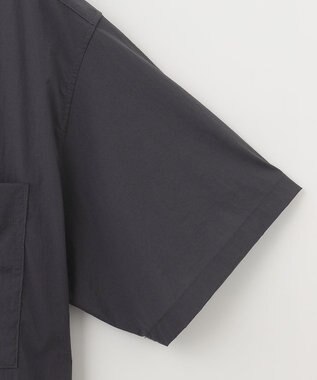 UNFILO MENS LIGHT MOVE 半袖シャツ チャコール