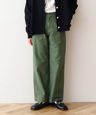 AMERICAN HOLIC 綿スラブベイカーパンツ Khaki