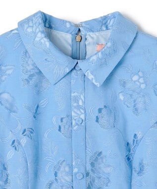 TOCCA 【星風まどかさん着用】VOILE SUCRE ドレス サックスブルー系