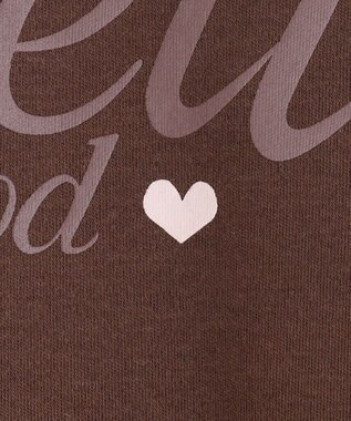 Feroux レタード カットソー ダークブラウン系