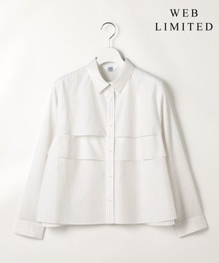 J.PRESS LADIES S 【WEB限定カラーあり】COTTON TEX シャツ ブラウス
