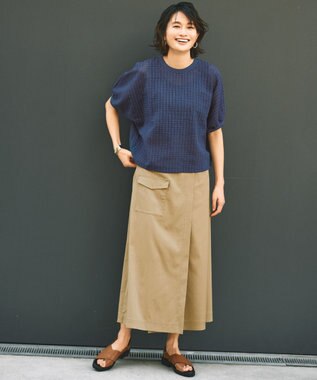 自由区 L 【カタログ掲載・洗える】ソフトリブテレコ タンクトップ ブラック