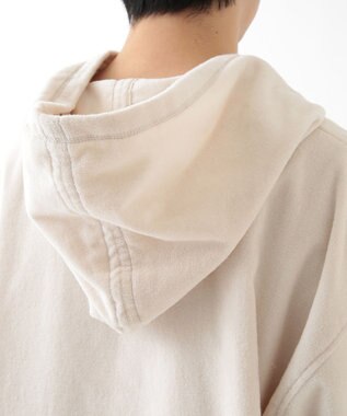 UCHINO エアリータッチ ポケット付サウナポンチョ ベージュ