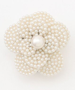 組曲 パールフラワーコサージュ アイボリー系