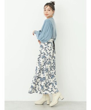 earth music&ecology マジョリカニットプルオーバー Sax