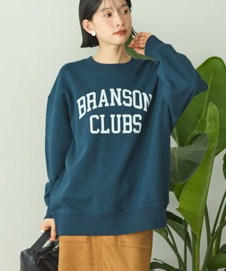 AMERICAN HOLIC アソートカレッジロゴ裏毛プルオーバー Navy