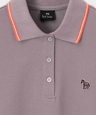Paul Smith  ゼブラ ティップライン ポロシャツ ラベンダー