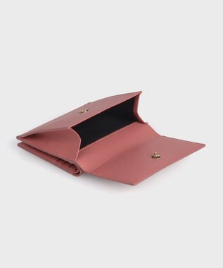 Paul Smith マーケトリースワールラビット 2つ折り財布 ピンク