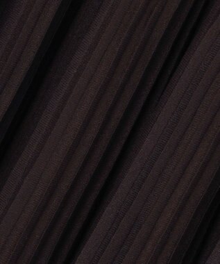 23区 【先行予約】プリーツニット ワンピース ダークブラウン系