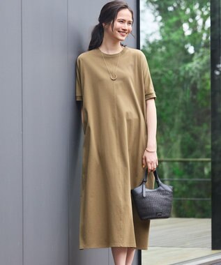 【SLOW/一部店舗限定】MVSコットン T ワンピース